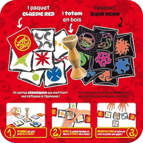 Vue 3 de Asmodee Jungle Speed La