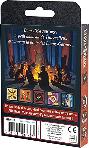 Vue 3 de Asmodee Les Loupsgarous De