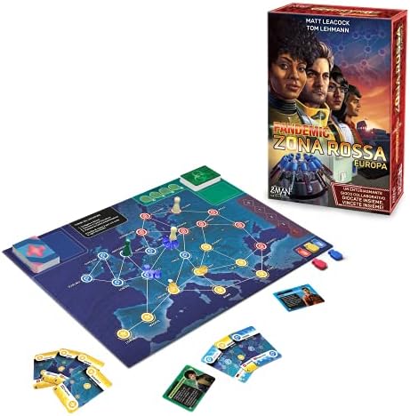 Vue 2 de Asmodee Pandemic Zone Rouge