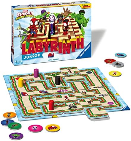 Vue 2 de Ravensburger Labyrinthe Spidey Friends