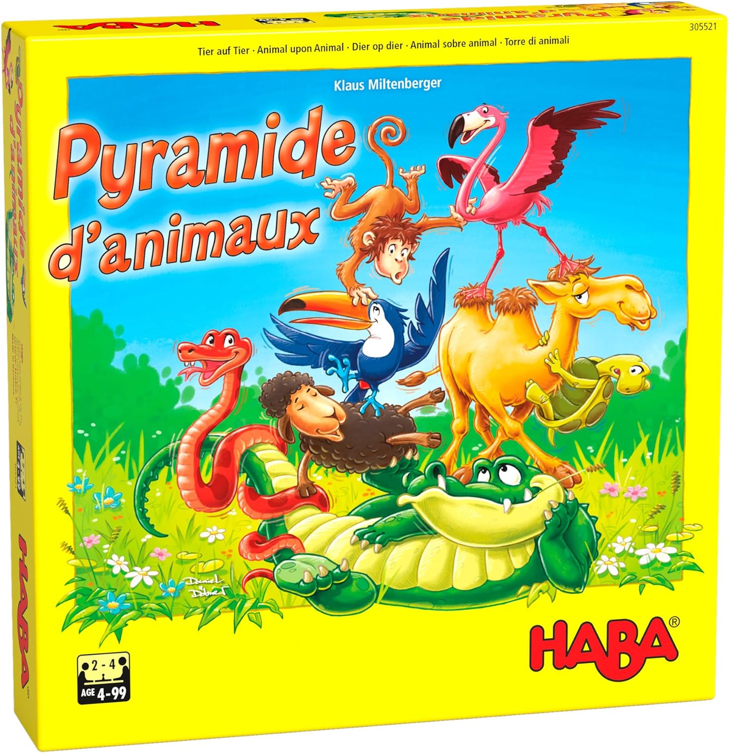 Haba Pyramide Danimaux Jeu