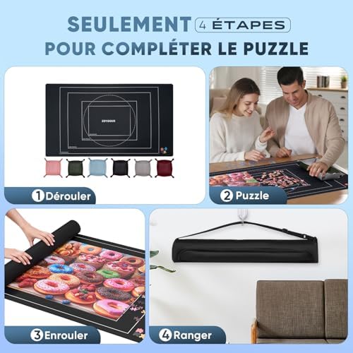 Vue 4 de Zoyidoux Tapis Puzzle De