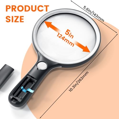 Vue 3 de Loupe Grossissante Grande Loupe