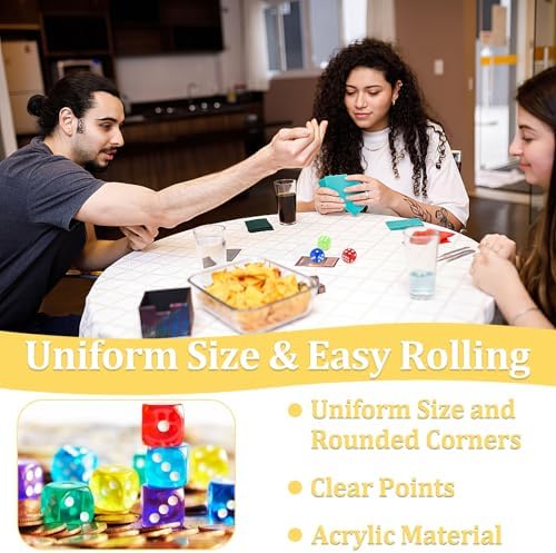 Vue 2 de Lot De Des De