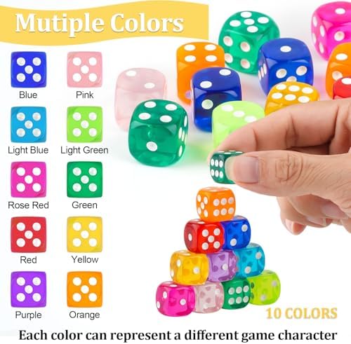 Vue 5 de Lot De Des De