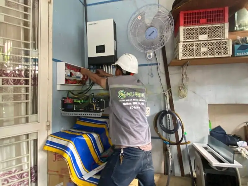 lắp đặt Inverter