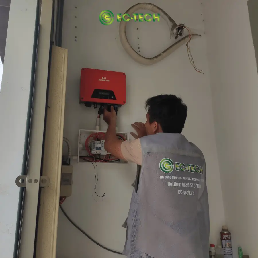 Lắp điện năng lượng mặt trời cho hộ gia đình