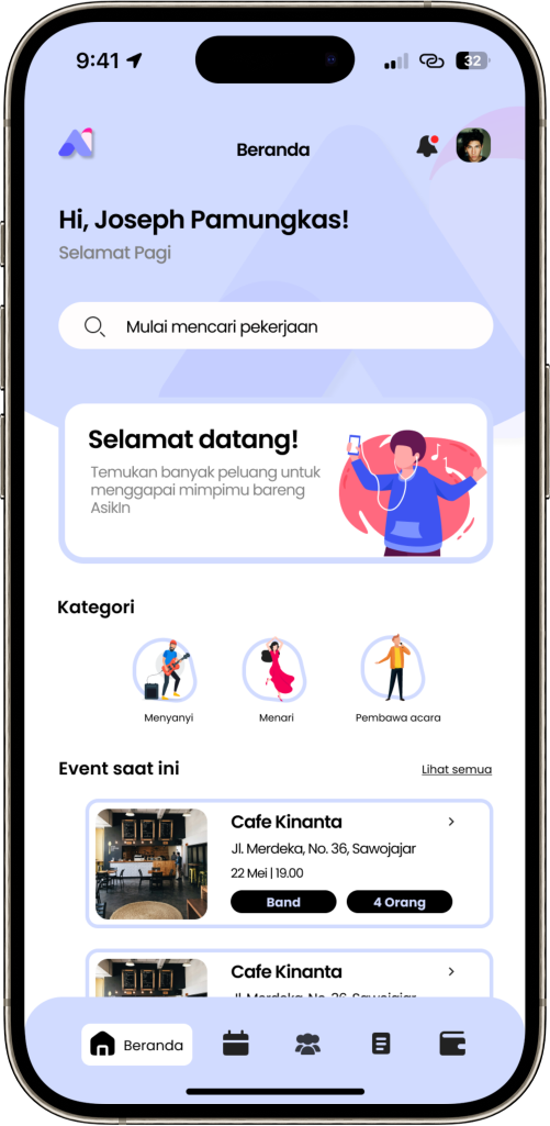 AsikIn Mobile Design