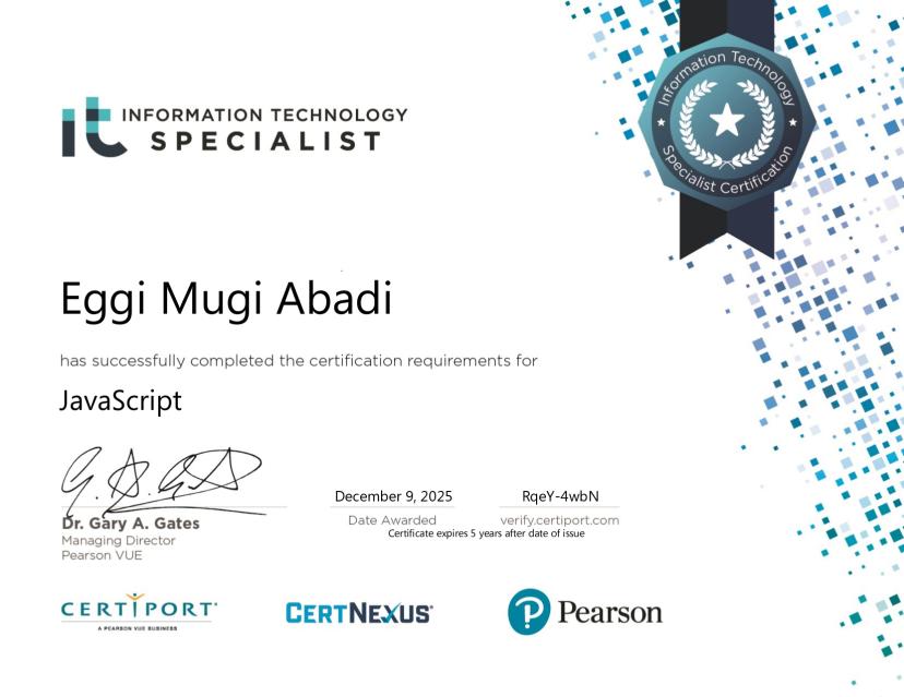 JavaScript Specialist