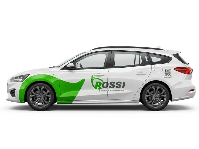 Wrapping veicoli commerciali e furgoni a Roma - Allestimento grafico completo