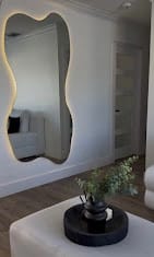 Specchio artistico su misura Roma - Design classico anticato