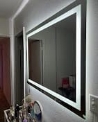 Specchio colorato Roma - Lavorazione artistica vetro