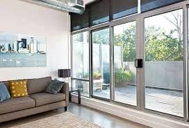 Porte vetro trascinamento Roma - Pannelli multipli coordinati