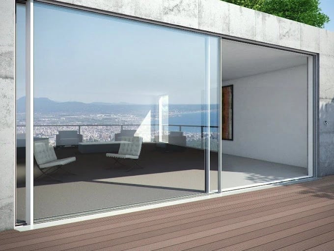 Porte scorrevoli vetro Roma - Sistema a scomparsa design moderno