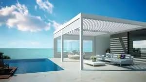 Installazione pergotenda Roma - Sistema frangisole per giardino