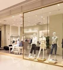 Facciate vetro commerciali Roma - Sistema puntiforme moderno