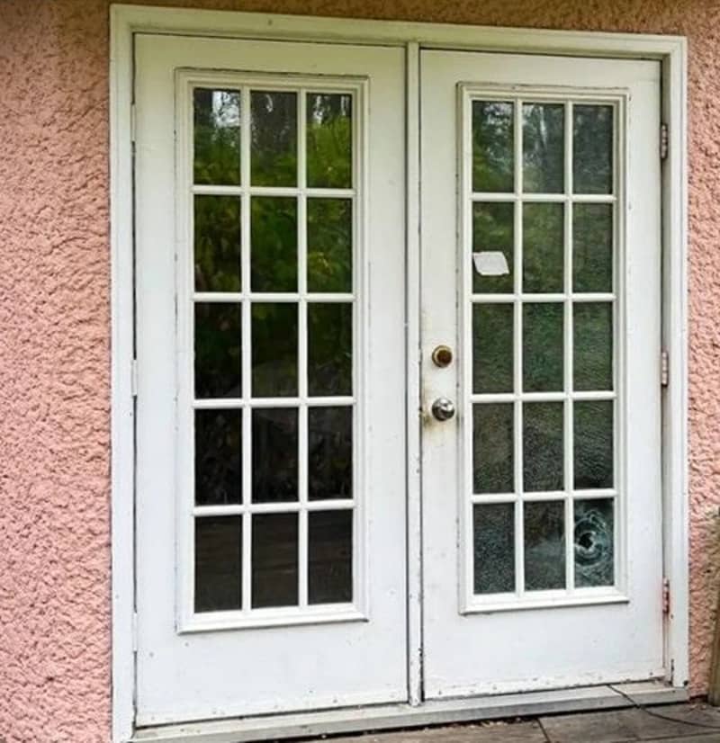 Prima - Villa Eur: Porta Finestra di Design