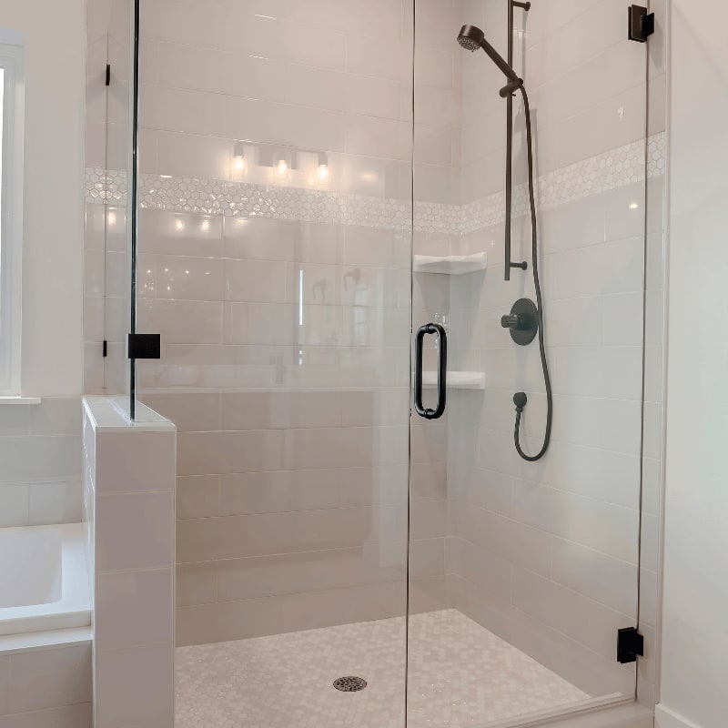 Cabina doccia cristallo Roma - Ante scorrevoli design moderno