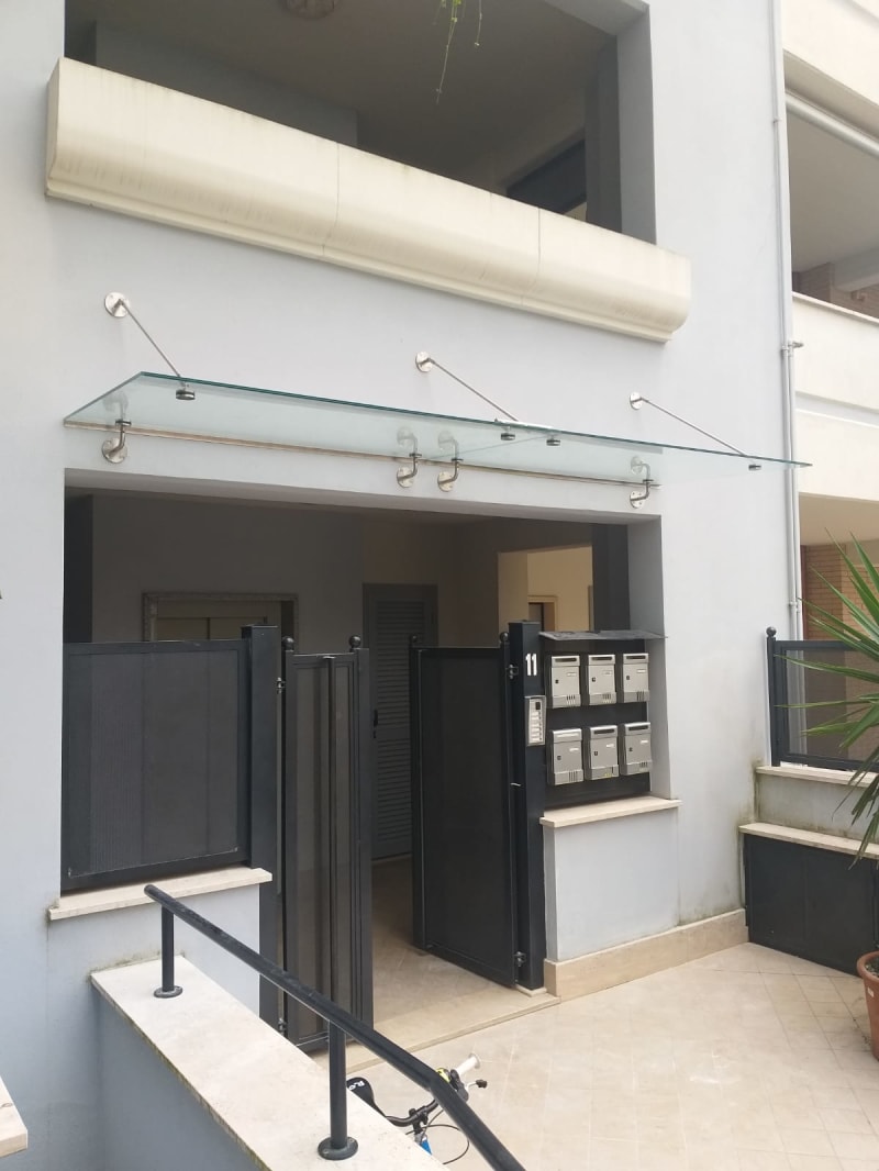 Serra vetro Roma - Copertura giardino inverno limonaia