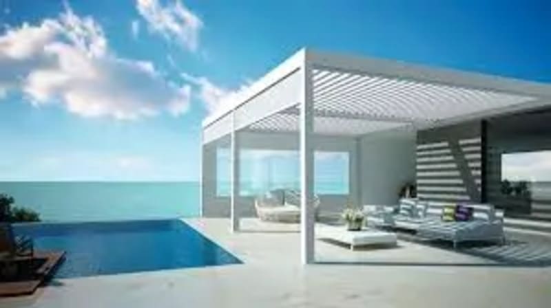 Installazione pergotenda Roma - Sistema frangisole per giardino