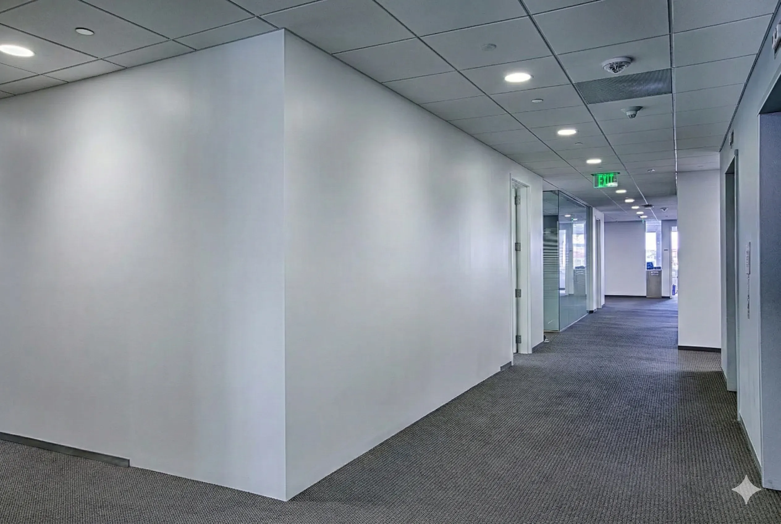 Superficie prima del wrapping di interni a Roma - Condizione iniziale