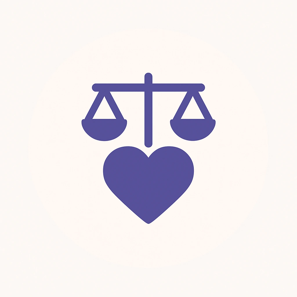 Moral and ethical values icon