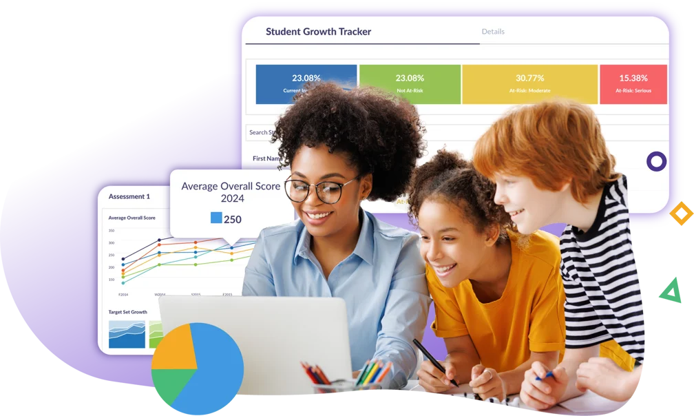 Happy child learning at The School of Excellence