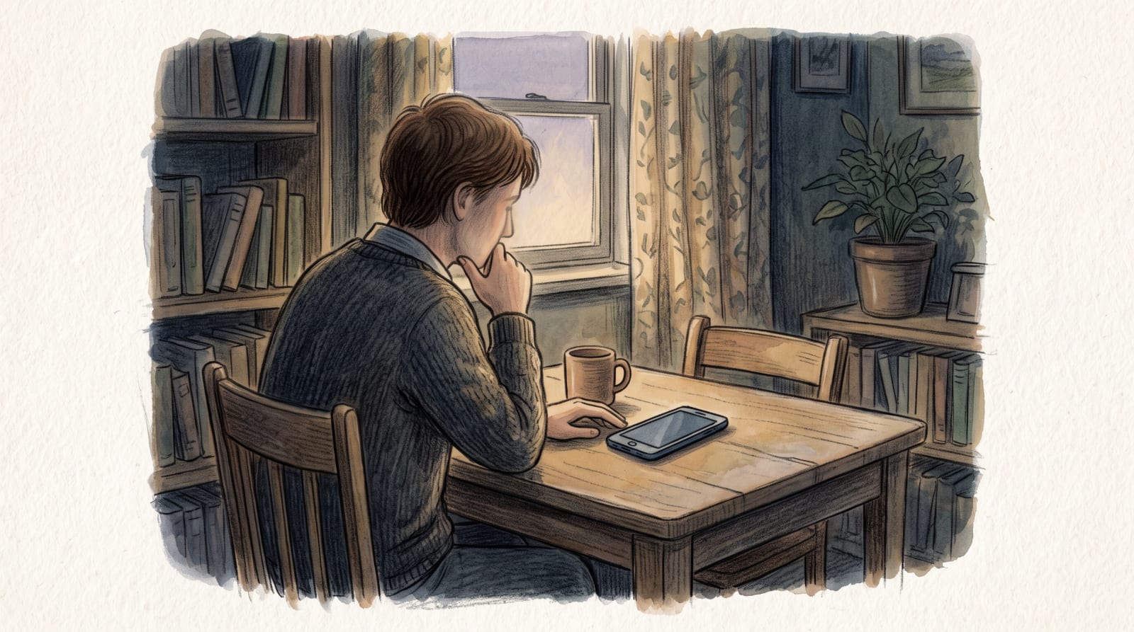 When I Couldn’t Afford to Help a Friend — illustration