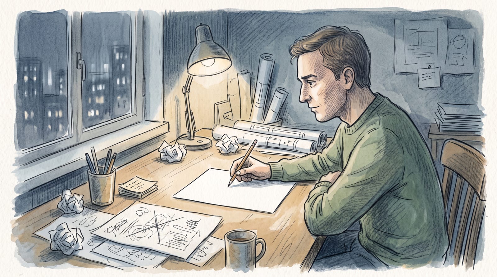 The Direction That Sounds Like Me — illustration