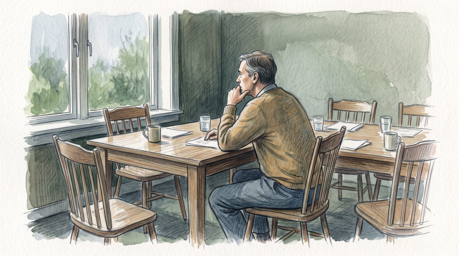 The Meeting Is Not My Whole Self — illustration
