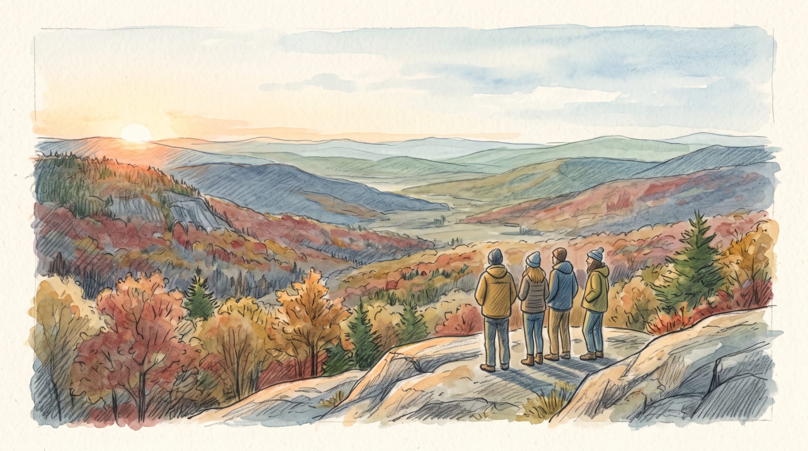 The Season That Stayed With Me — illustration