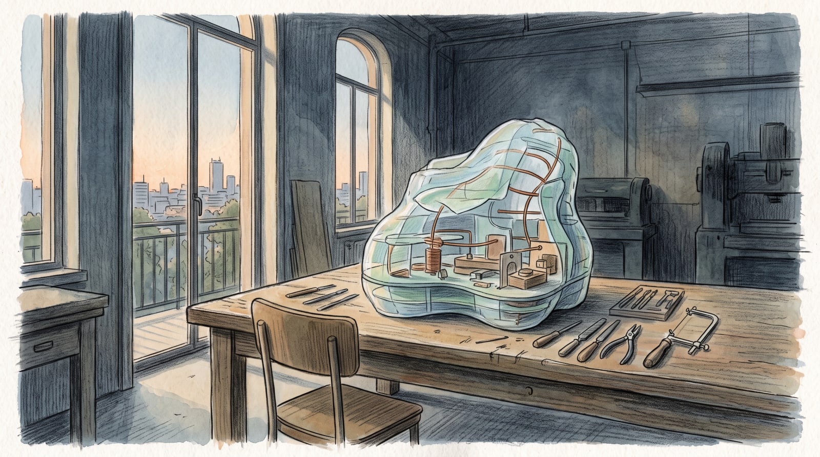 When the Project Was Already Over — illustration