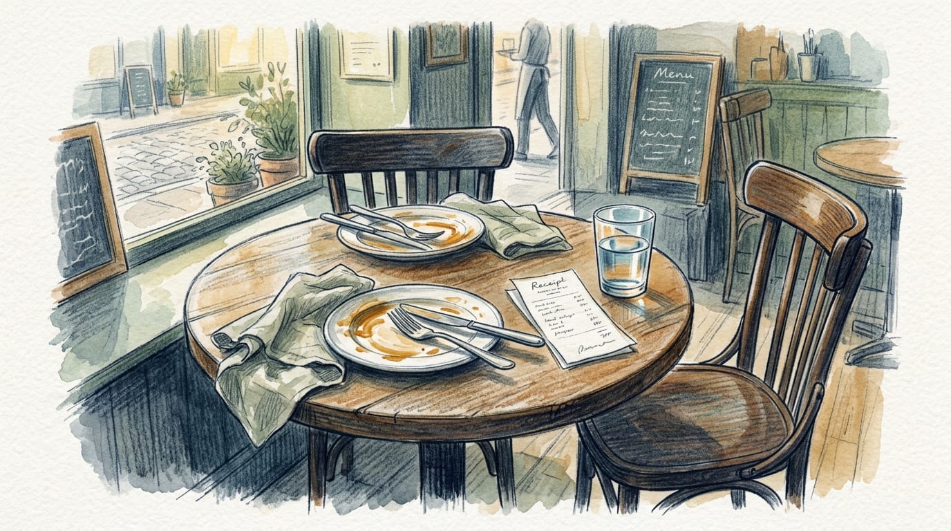 The Bill Between Us — illustration