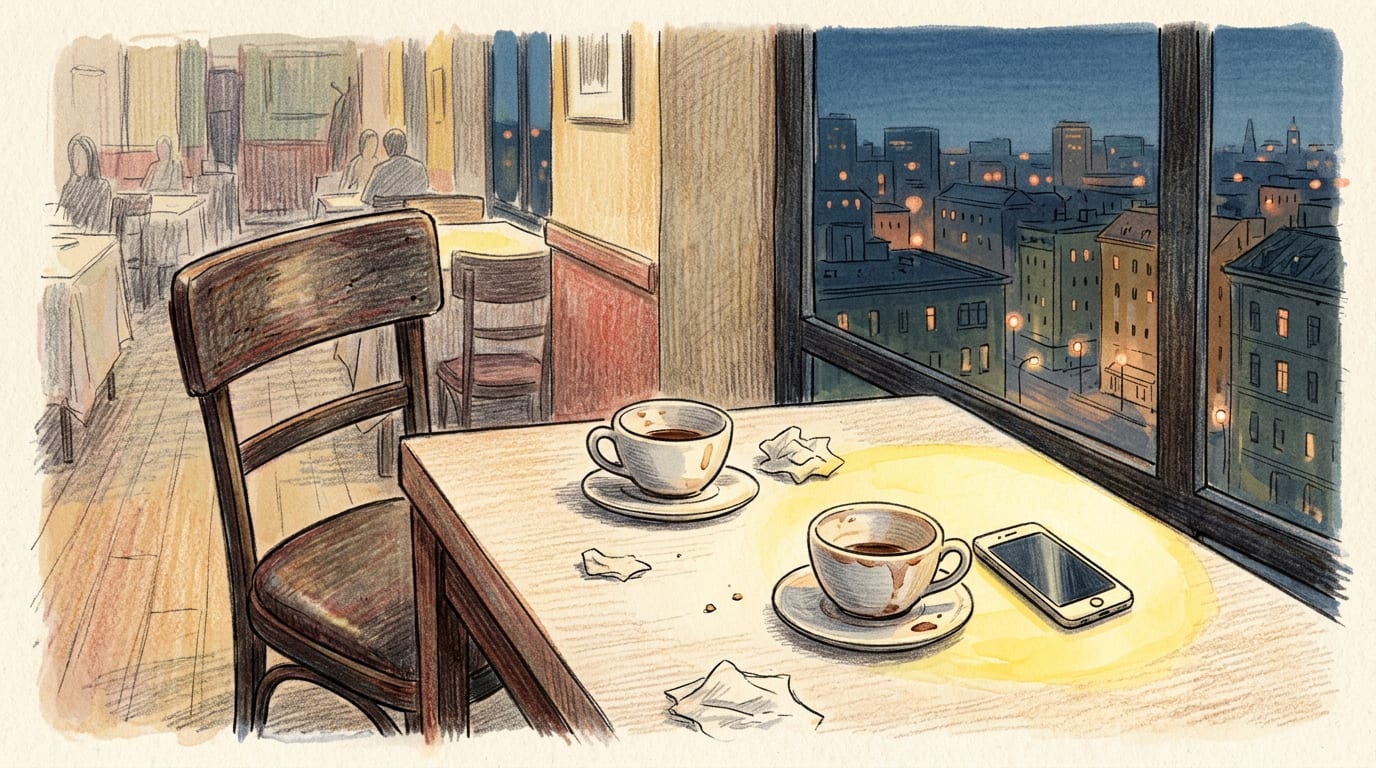 When the Daily Messages Stopped — illustration