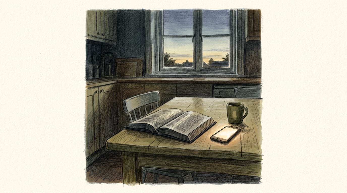 The Stranger Under My Roof — illustration