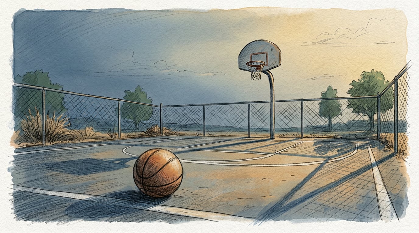 The Distance Between Me and the Dream — illustration
