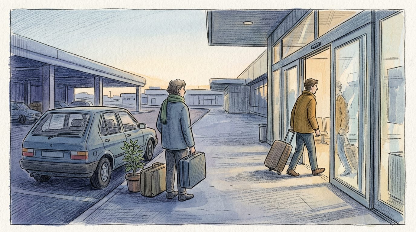 The Relationship Made of Not Saying — illustration