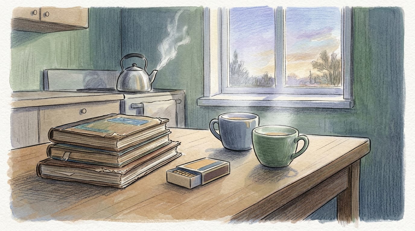 Four Years Late — illustration