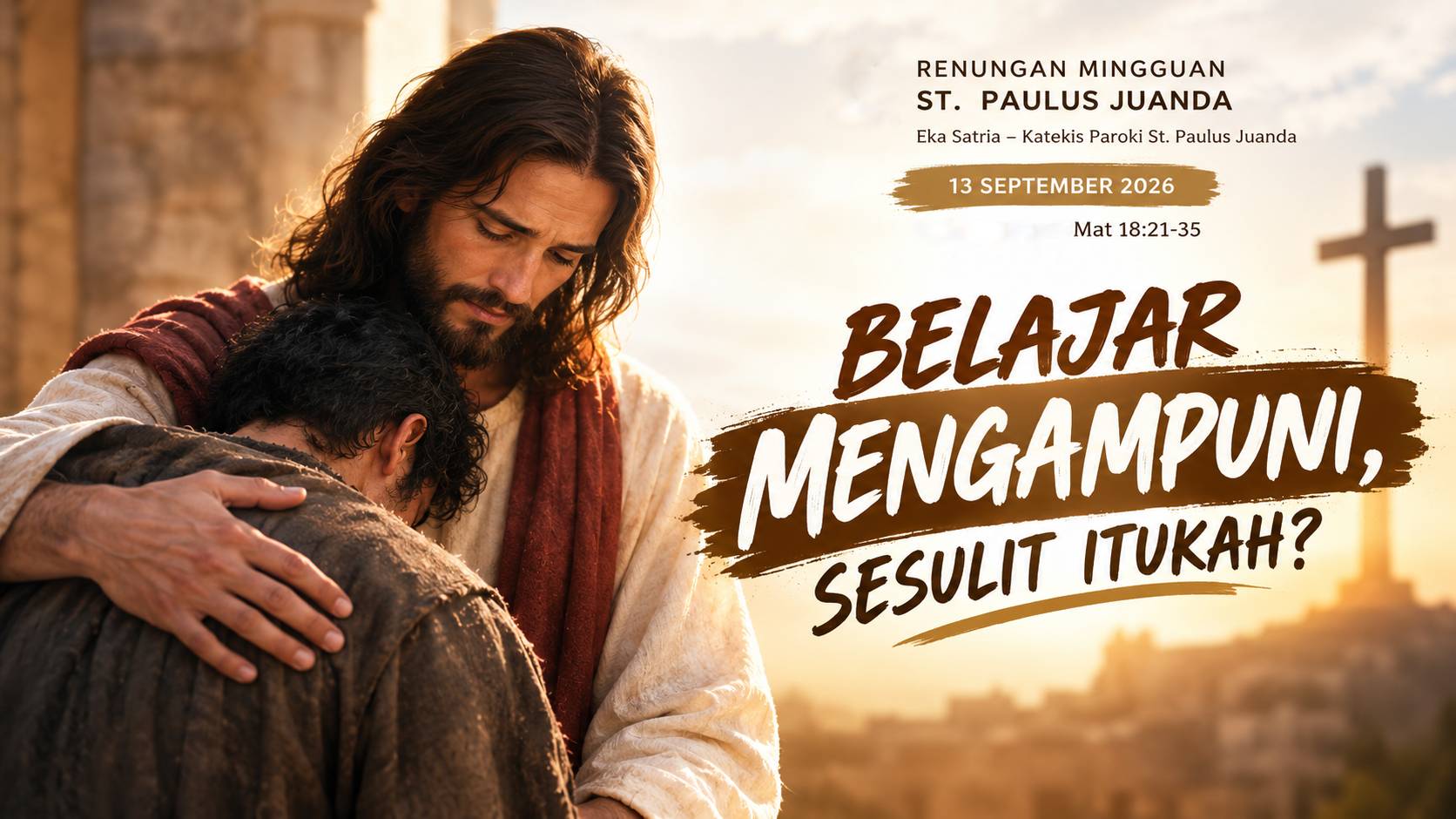 Belajar Mengampuni sesulit itukah      