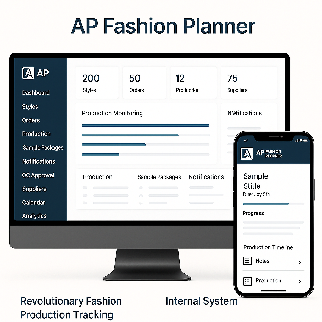 AP Fashion Planner Interface