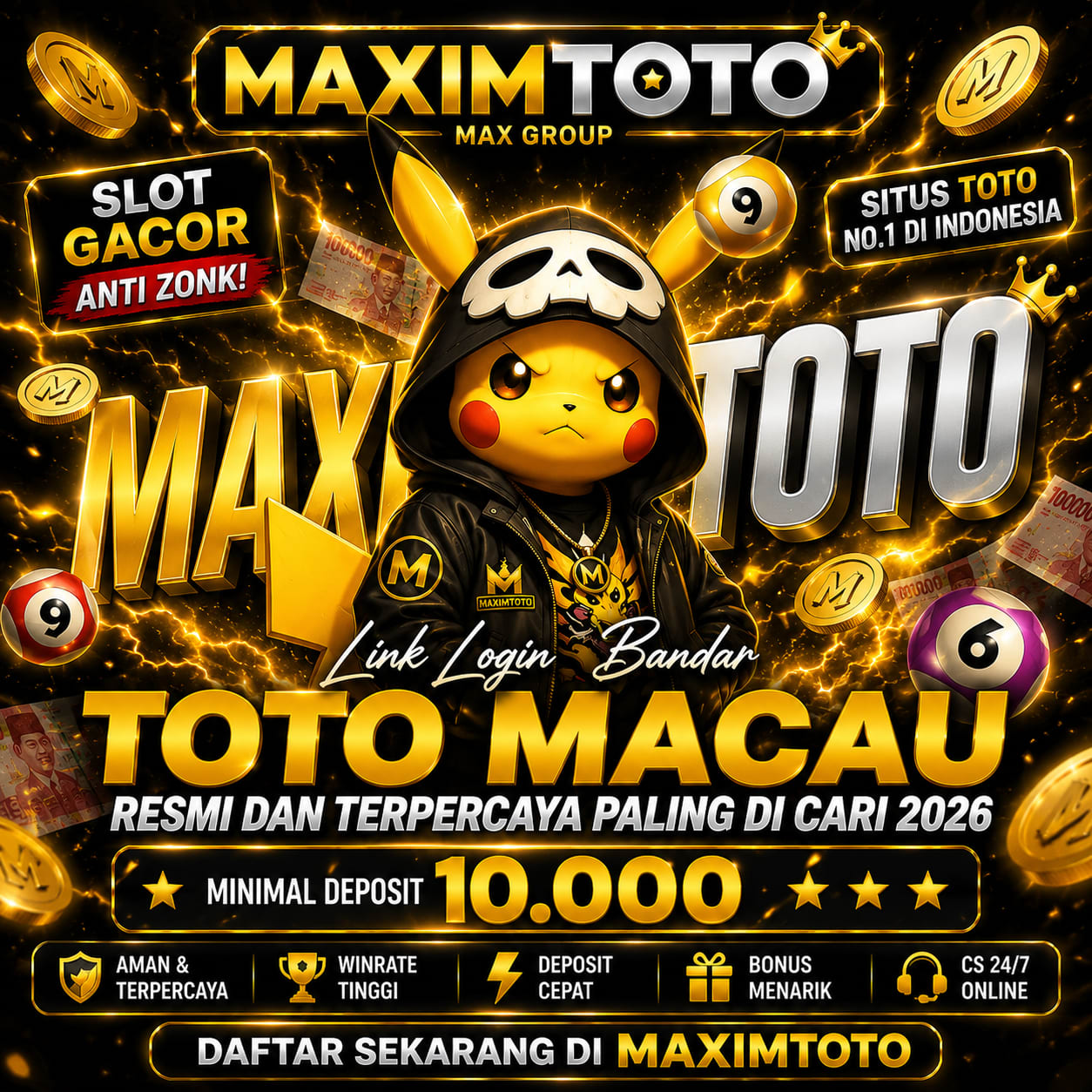 MAXIMTOTO >> Berita Terkini Bocoran Angka Bandar Toto Macau Resmi