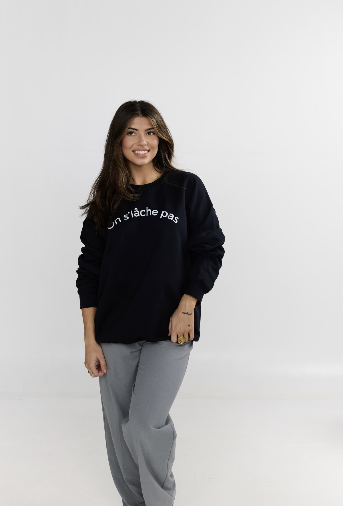 Crewneck On s'lâche pas