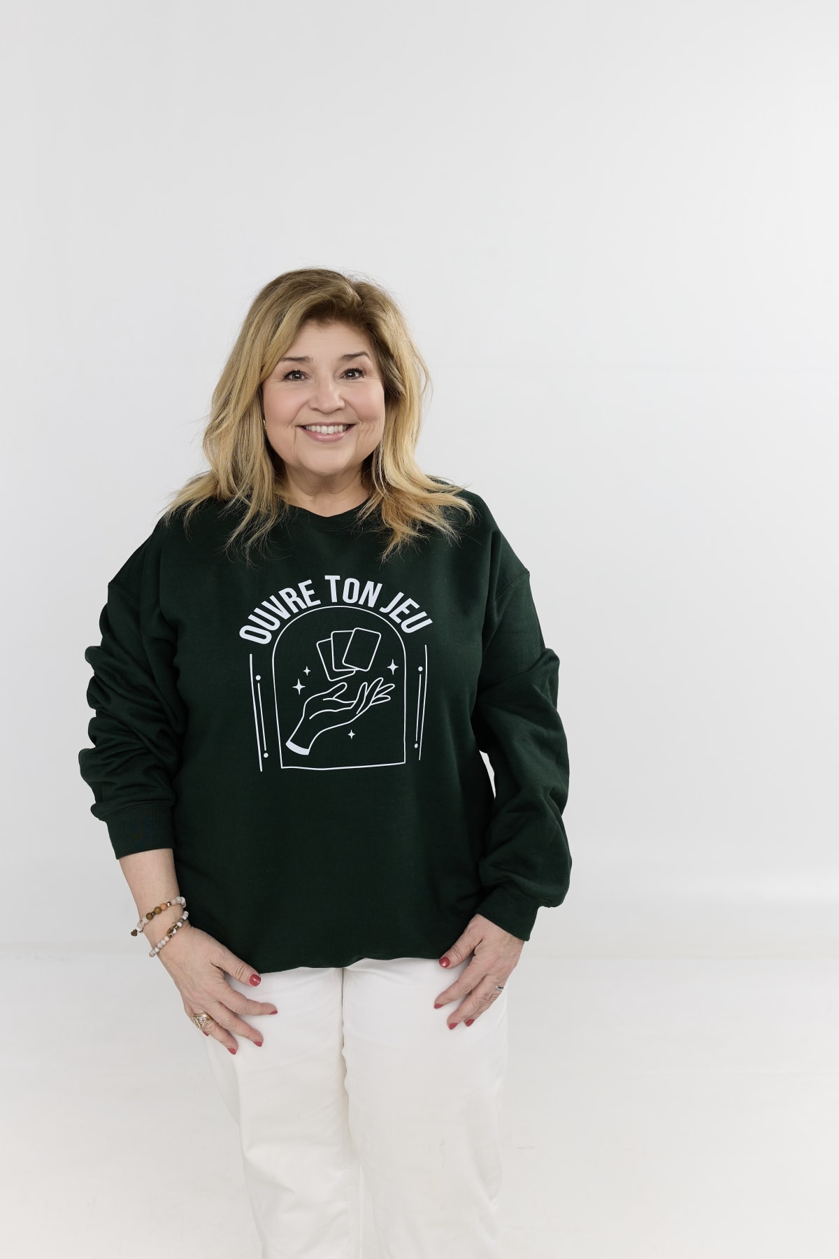 Crewneck Ouvre ton jeu Vert