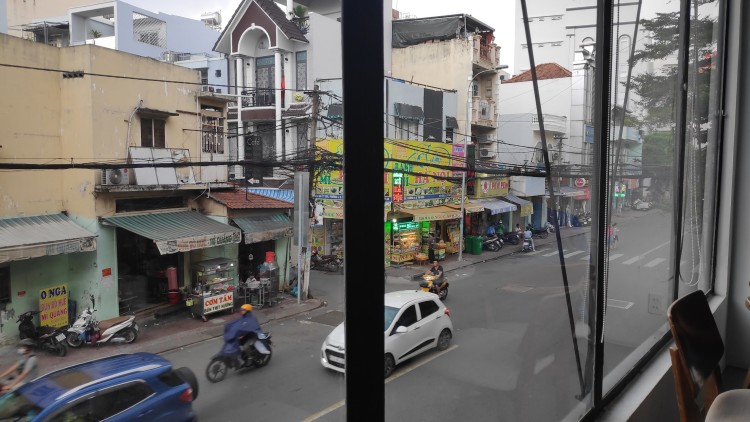 street scene in saigon