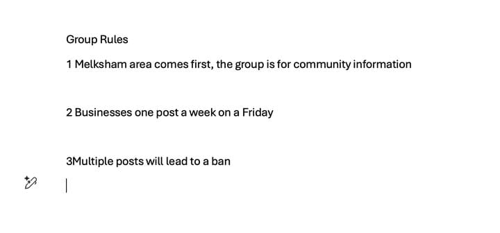 Melksham Community Group