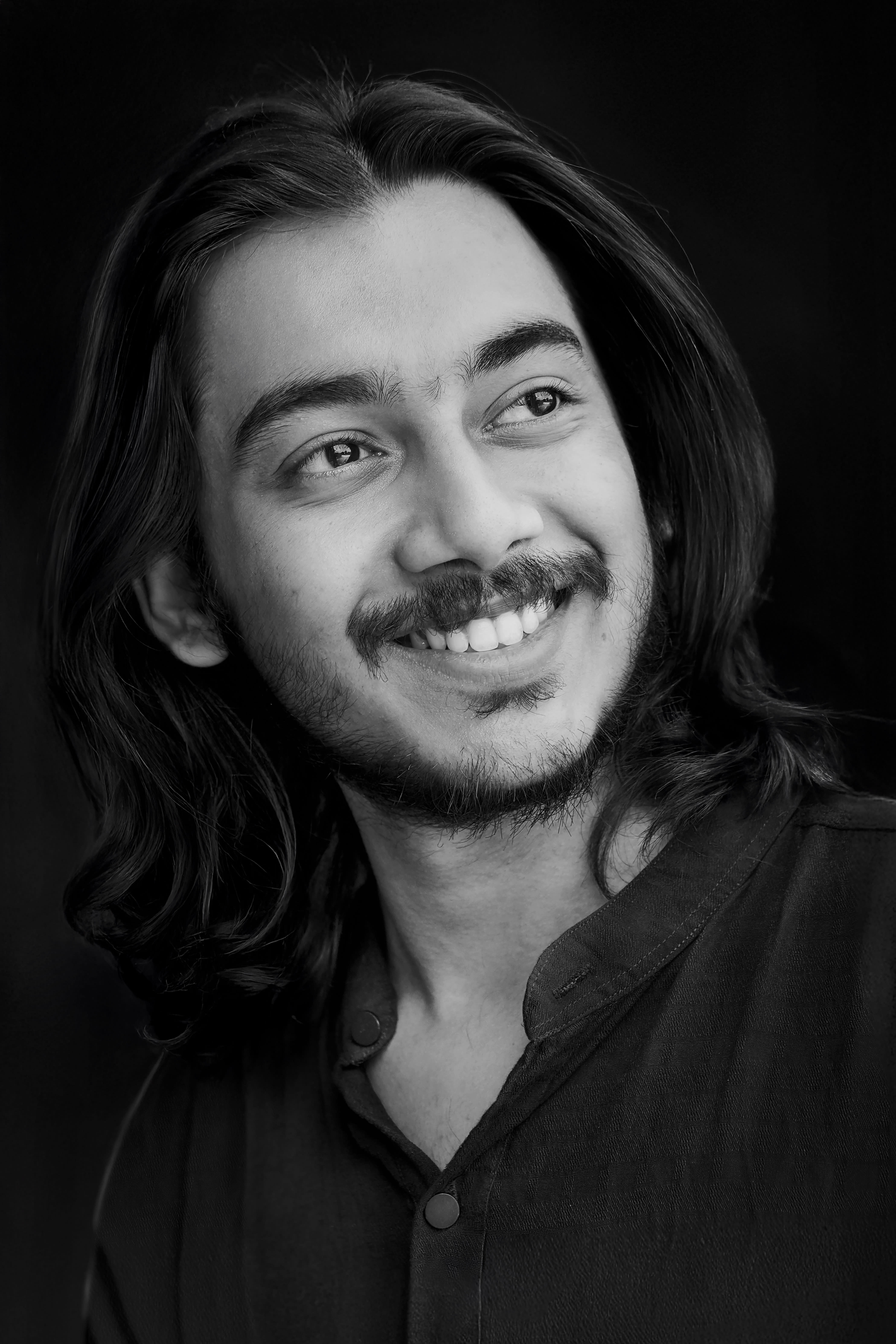 Portrait of Sarker, photographer and visual storyteller
