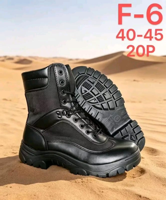 Botas de segurança privada