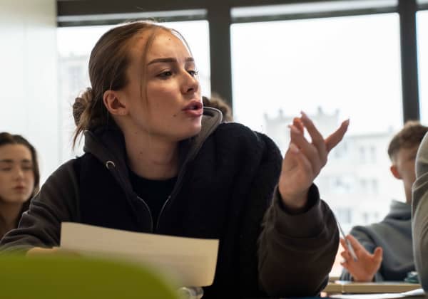 Étudiants EPB en cours — campus Gentilly