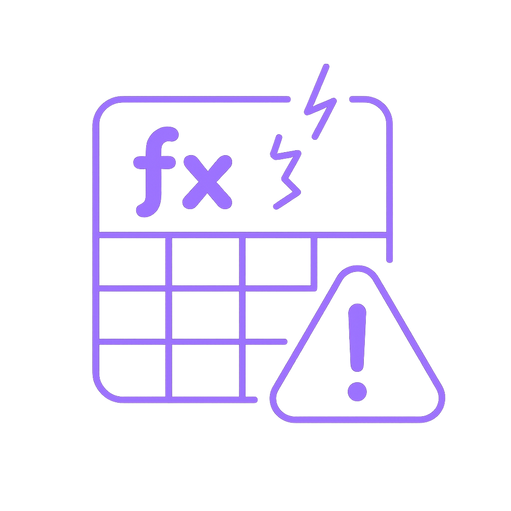Formula errors