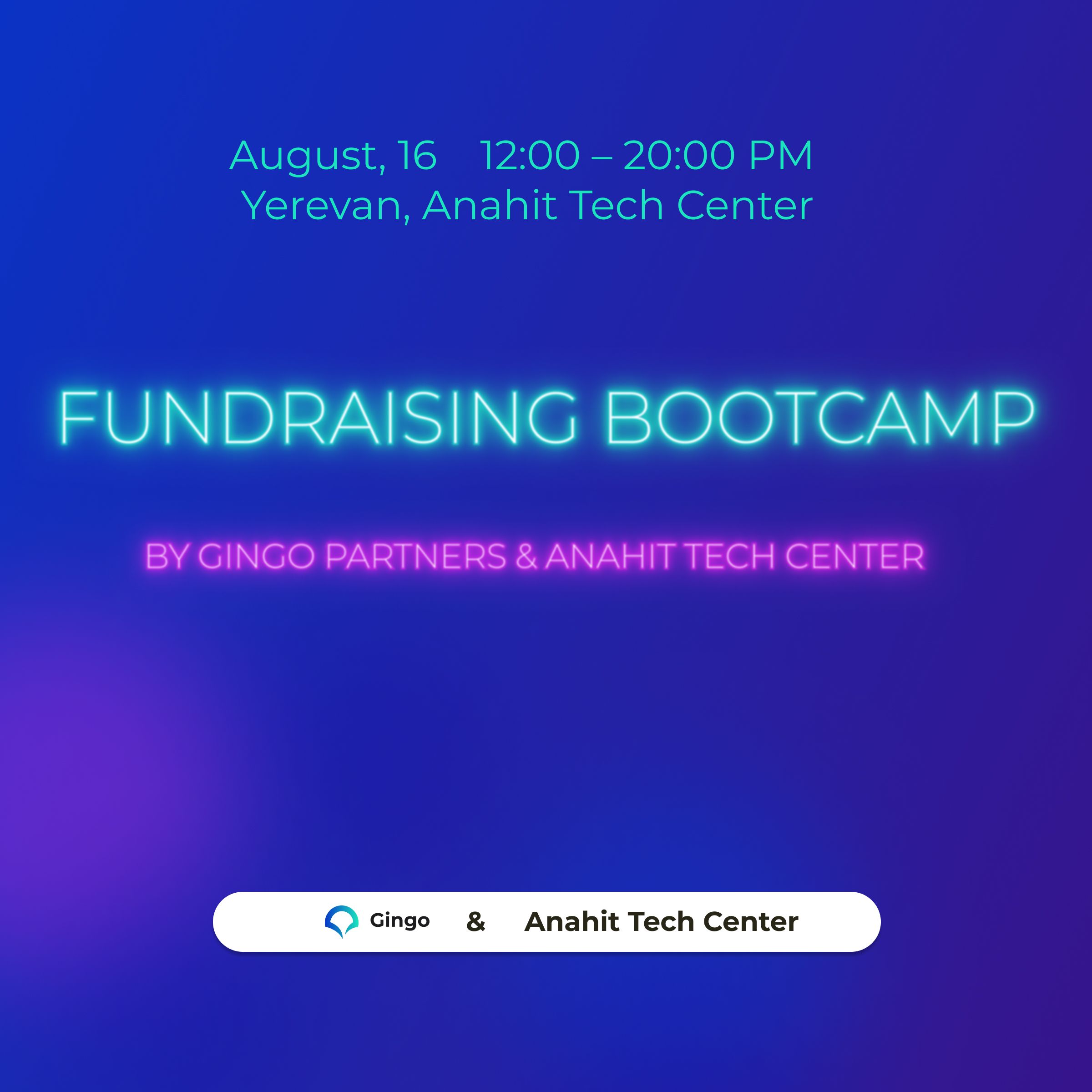 Fundraising Bootcamp in Yerevan